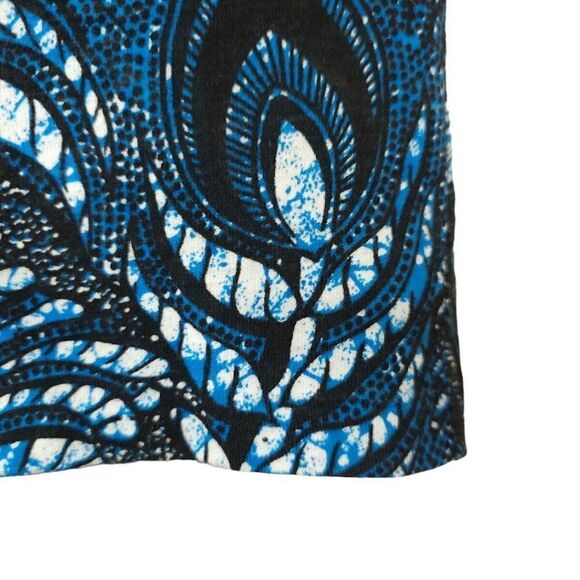 Surfer T Shirt Mens Size XL Vintage 80s 90s All Over Print Peacock Made In USA - Picture 4 of 6